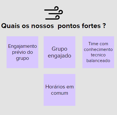 Pontos Fortes
